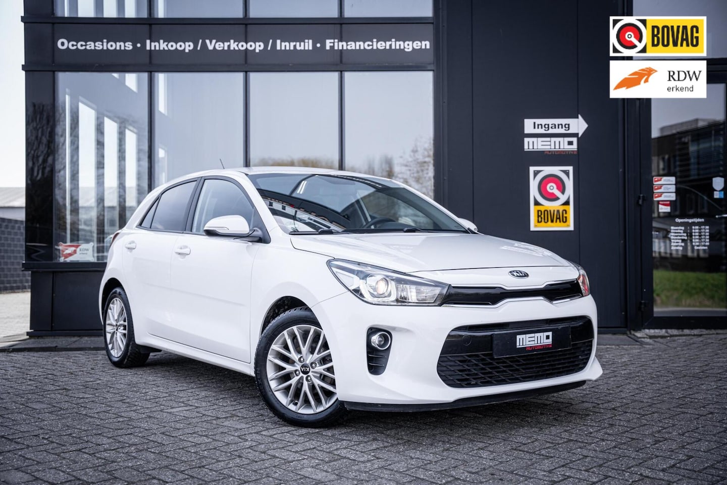 Kia Rio - 1.2 CVVT ComfortLine*AIRCO*BLUETOOTH*STOELVERWARMING - AutoWereld.nl