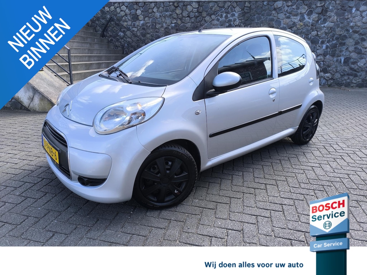 Citroën C1 - 1.0-12V Ambiance wordt afgeleverd met nieuwe APK keuring, prijs is zonder garantie's voorz - AutoWereld.nl