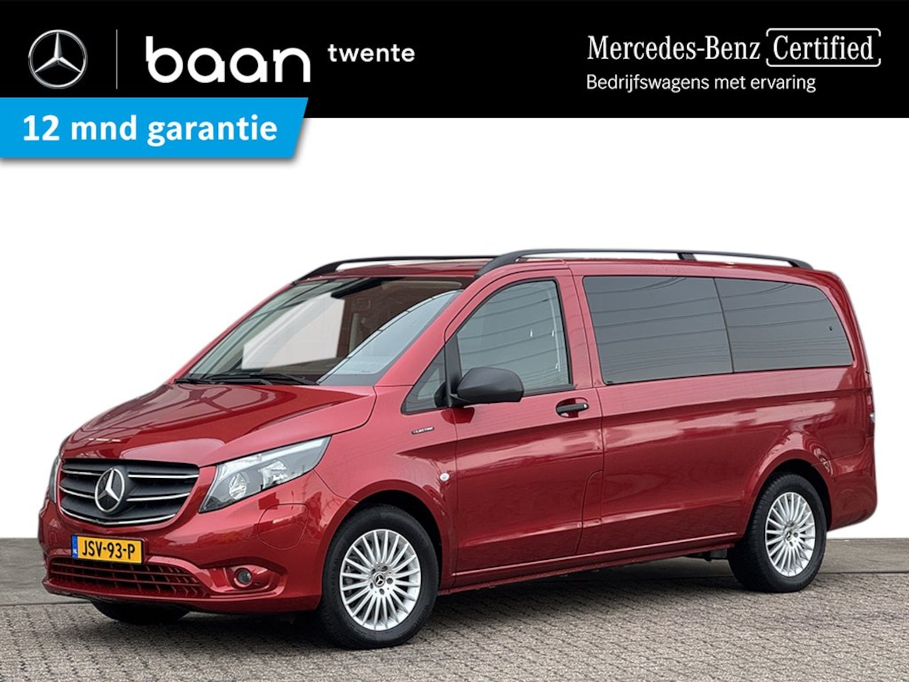 Mercedes-Benz eVito - 129 L2 90 kWh | Dubbel Cabine | WLTP 360 km | Certified 12 mnd garantie - AutoWereld.nl