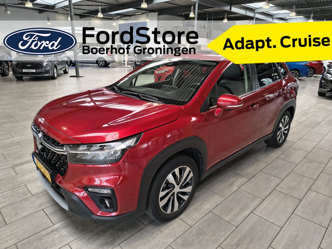 Suzuki S-Cross - 1.4 Boosterjet 130 pk Style Smart Hybrid | Pano | 360° Camera | LED | Stoelverw. | Navi | - AutoWereld.nl