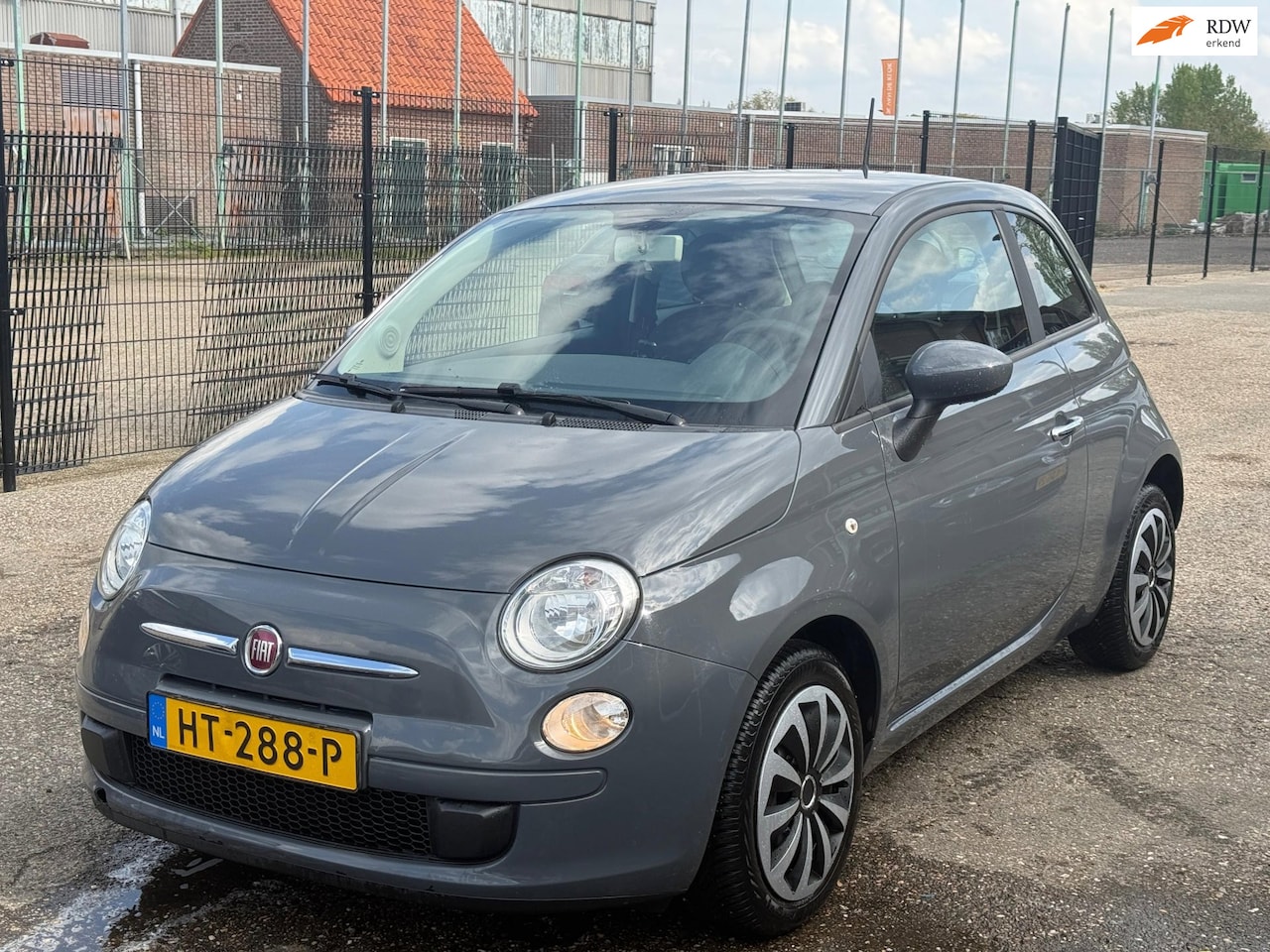 Fiat 500 - 1.0 TwinAir Pop nardo grey NAP! - AutoWereld.nl