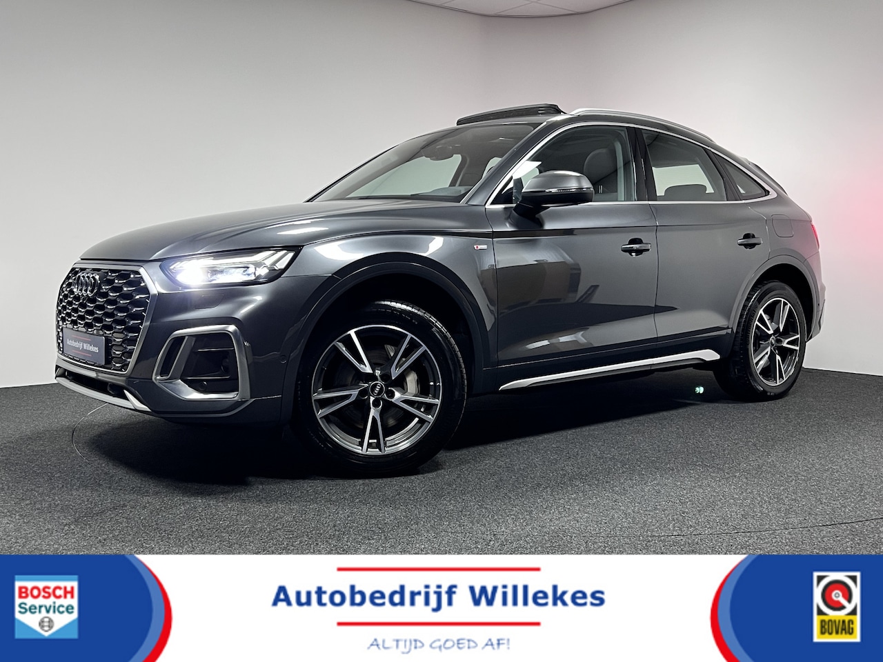 Audi Q5 Sportback - 55 TFSI e S edition | PANO | TREKHAAK | 360 CAMERA | B&O | - AutoWereld.nl