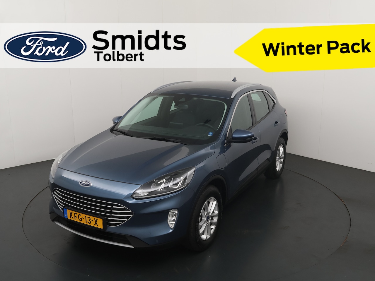 Ford Kuga - 2.5 PHEV 225 pk Titanium | AGR stoelen | Half Leer | Winter Pack | Fabr. Gar. T/m 18-10-20 - AutoWereld.nl
