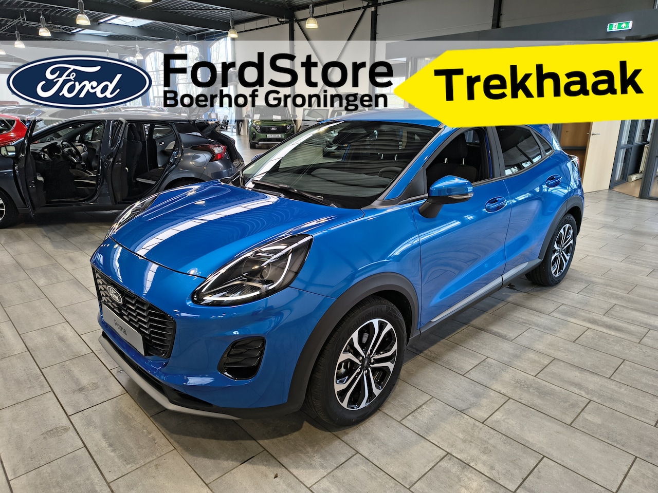 Ford Puma - EcoBoost Hybrid 125pk Titanium | Trekhaak | Camera | LED | El. a. klep | Navi | Clima | Cr - AutoWereld.nl