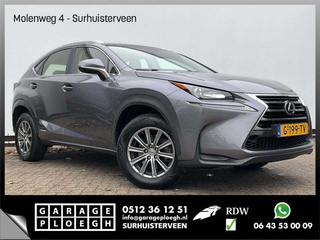 Lexus NX - 300h AWD Navi Camera Leer Trekhaak Hoge zit Business Line 4x4 - AutoWereld.nl