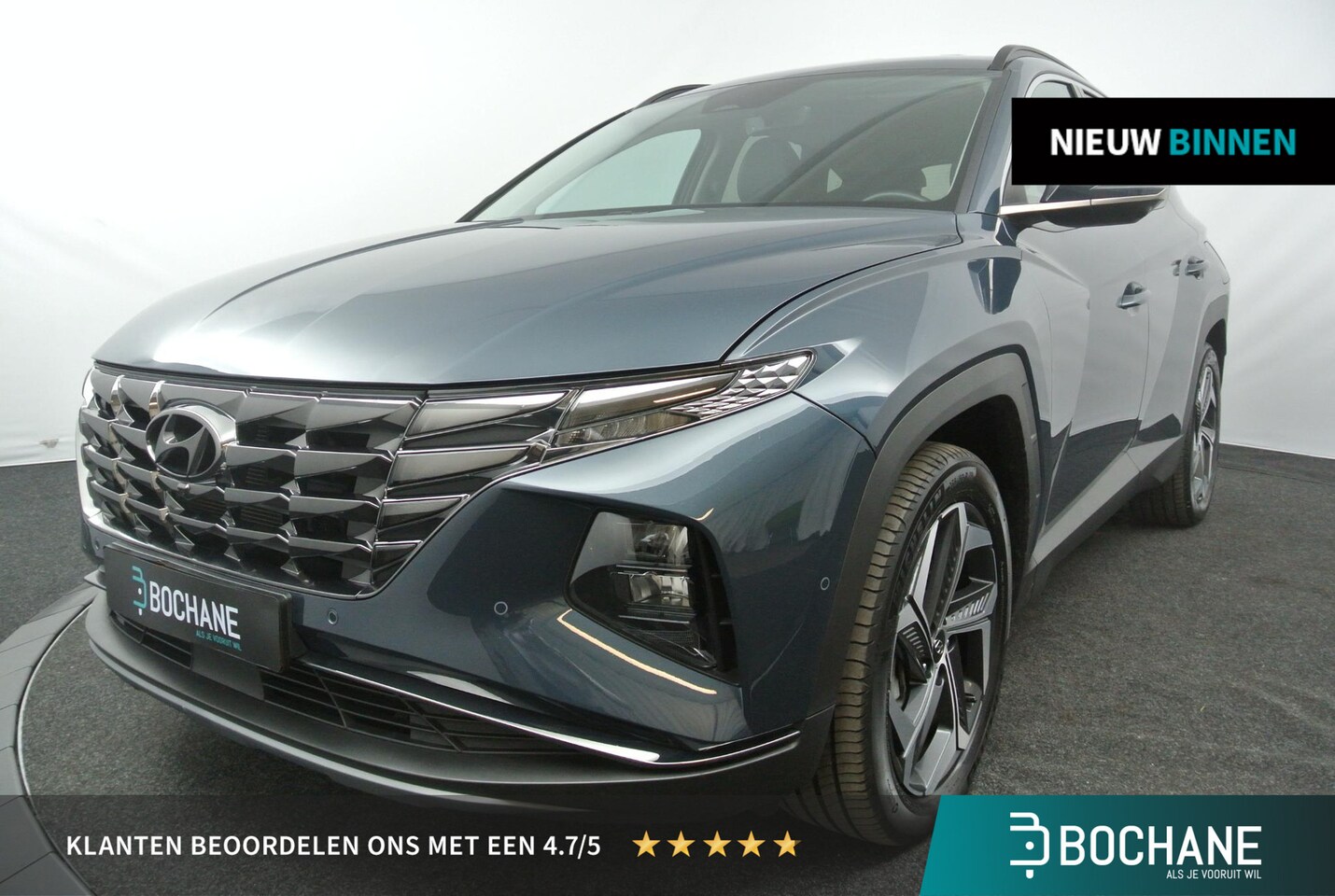 Hyundai Tucson - 1.6 T-GDI 265pk PHEV Premium 4WD | Trekhaak | Leder | Stoelverwarming | - AutoWereld.nl