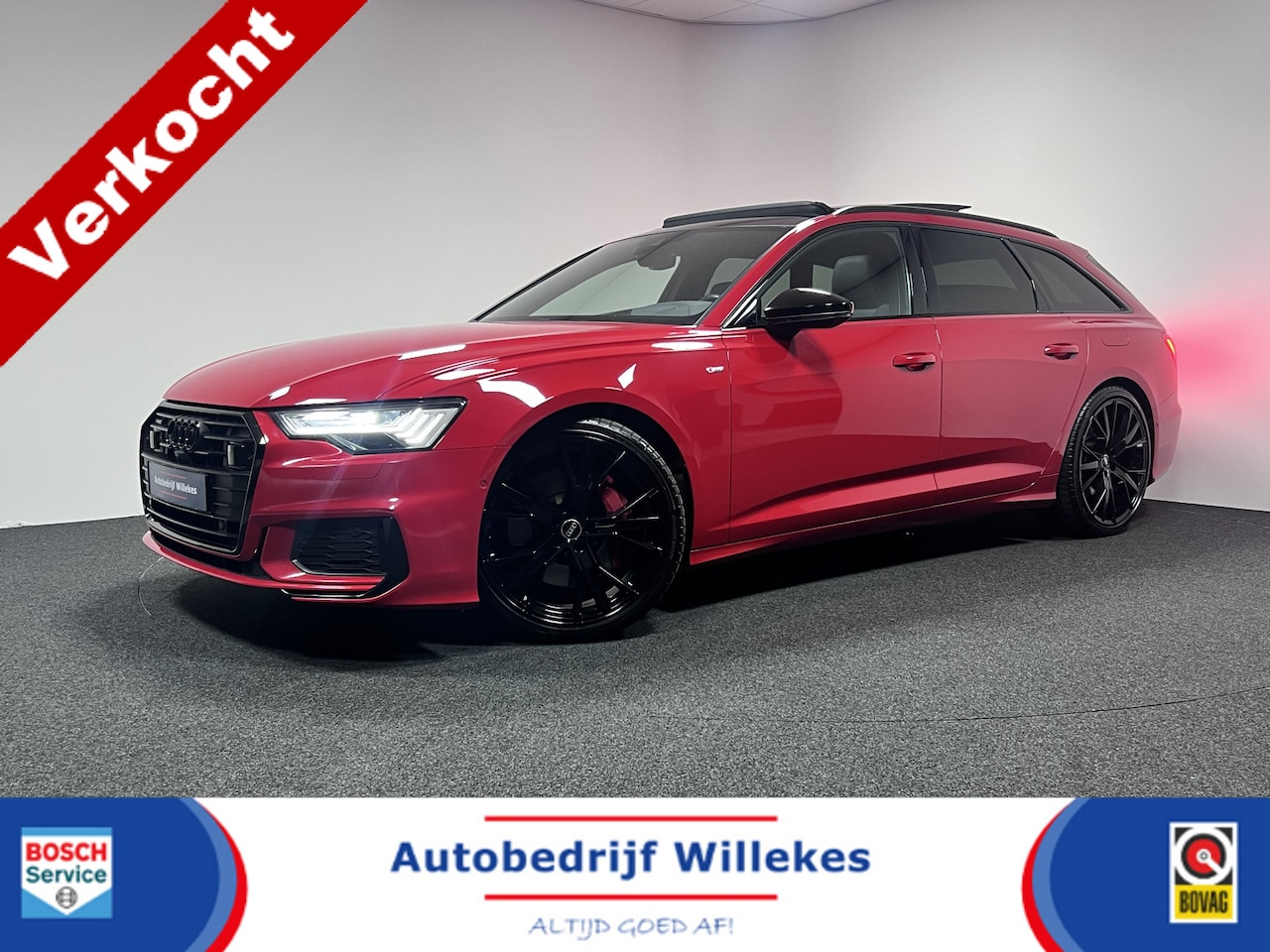 Audi A6 Avant - 55 TFSI e quattro Competition | 3X S-LINE | PANO | TREKHAAK | 360 CAMERA | ACC | - AutoWereld.nl