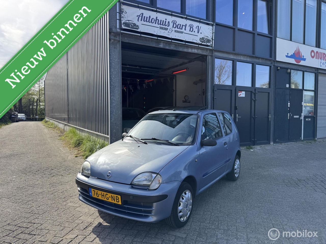 Fiat Seicento - 1.1 SX Bluetooth! APK! NAP Logisch! - AutoWereld.nl