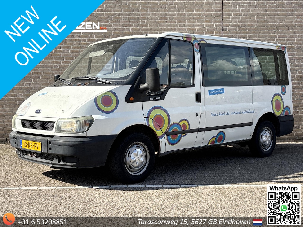 Ford Transit Kombi - 280S 2.0TDdi SHD | € 2.450,- NETTO! | 9 PERSOONS! - AutoWereld.nl
