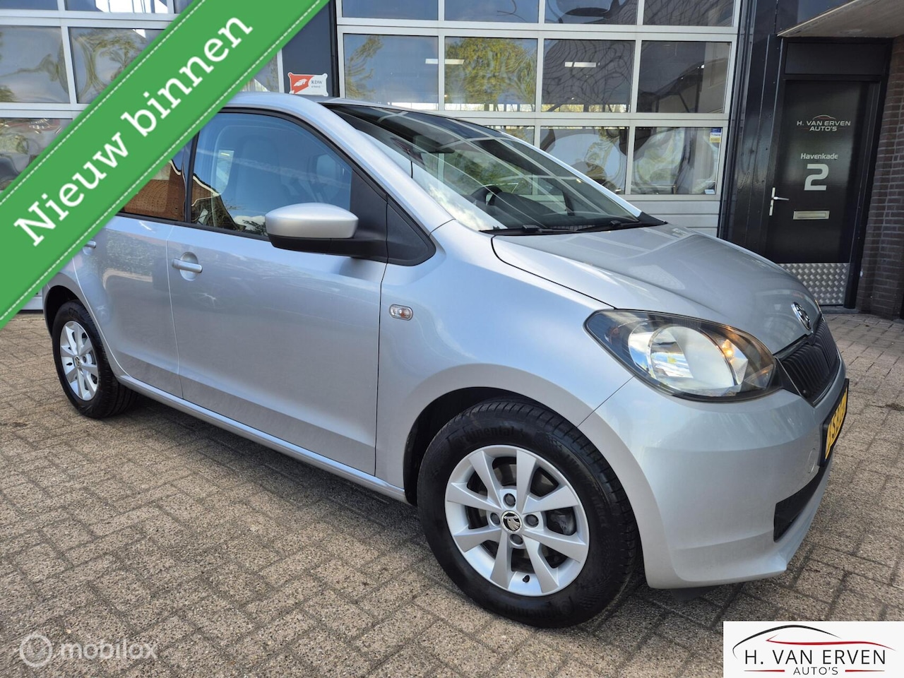Skoda Citigo - 1.0 81000KM DEALERONDERHOUDEN AIRCO NAVI NAP - AutoWereld.nl