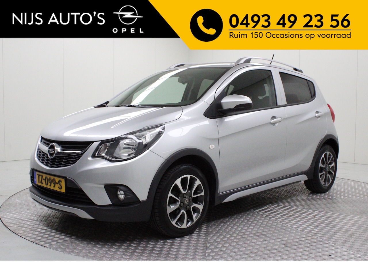Opel Karl - 1.0 Rocks Online Edition | airco | pdc achter | carplay | navi fullmap | bluetooth | cruis - AutoWereld.nl