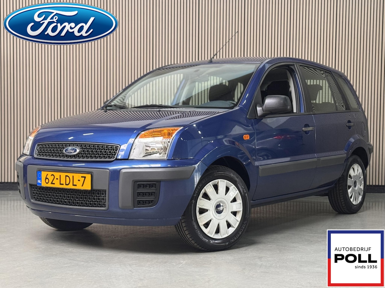 Ford Fusion - 1.4-16V 80pk Cool & Sound Airco 1e Eigenaar 42.000km Dealeronderhouden *UNIEK* - AutoWereld.nl