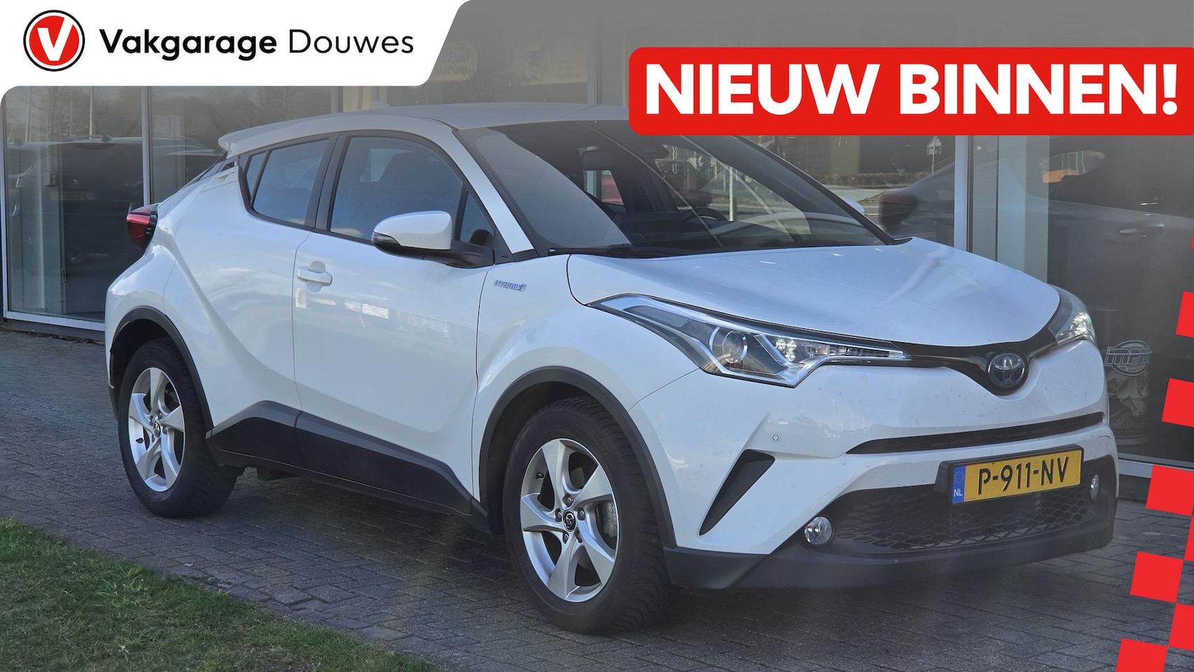 Toyota C-HR - 1.8 Hybrid Dynamic | Automaat | Camera | Cruise | Keyless | ACC - AutoWereld.nl