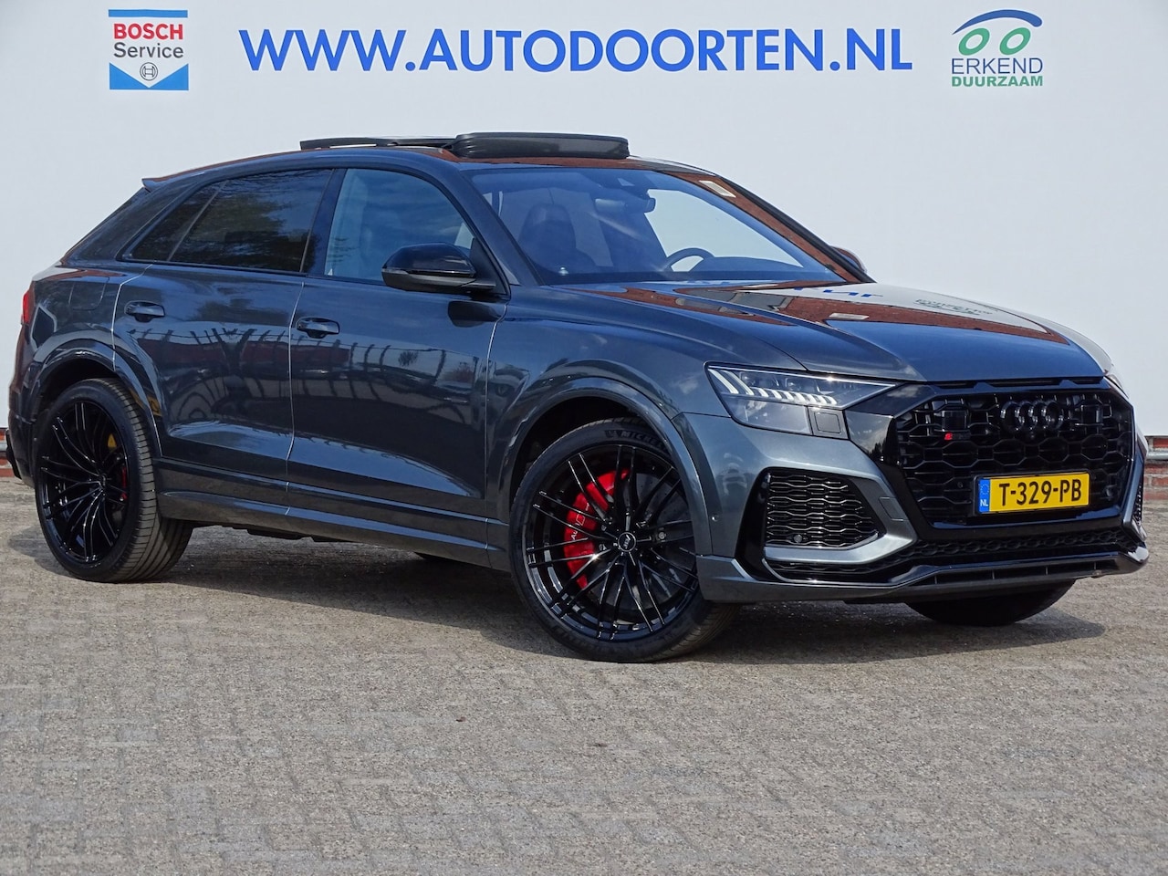 Audi Q8 - 4.0 TFSI RS Q8 quattro|Ceramic|ABT|B&O Advanced|Head-up|360Cam| Adaptive cruise|NL-auto| - AutoWereld.nl