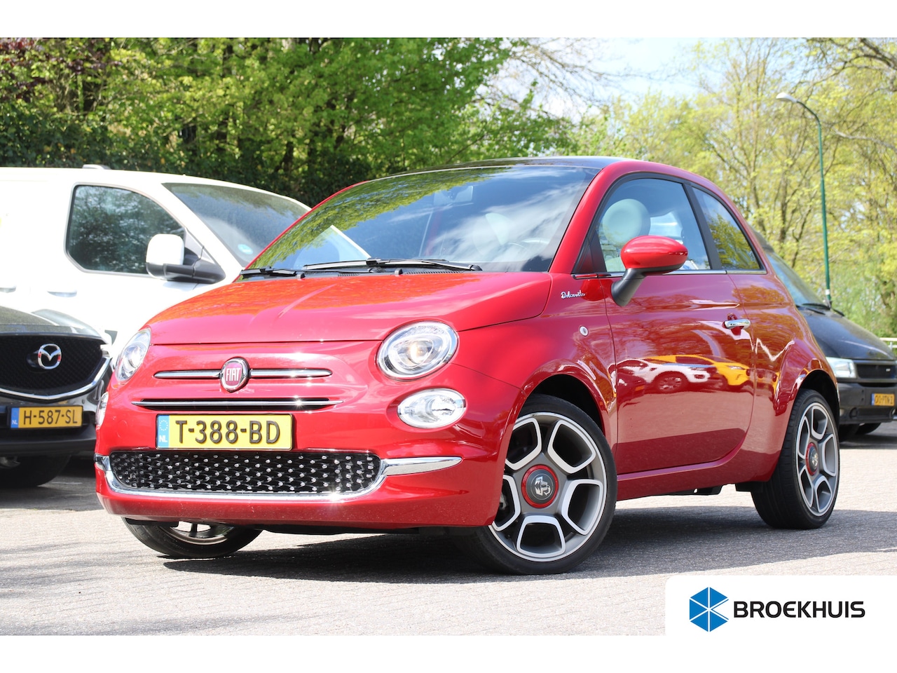 Fiat 500 - 1.0 Hybrid Dolcevita | Airco | Cruise control | Panoramadak - AutoWereld.nl