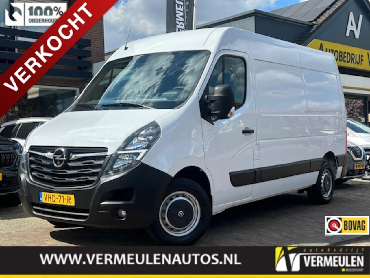 Opel Movano - 2.3 CDTi 150PK 3.3T L2H2 + Clima/ Cruise/ Navi/ Camera/ CarPlay/ Trekhaak/ NL auto - AutoWereld.nl
