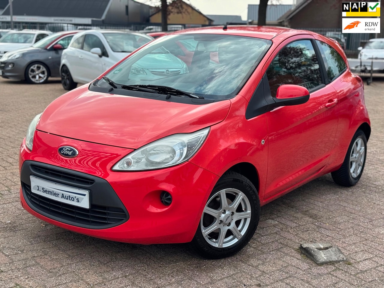 Ford Ka - 1.2 Cool&Sound AIRCO APK 16-04-2027 NAP 120DKM - AutoWereld.nl