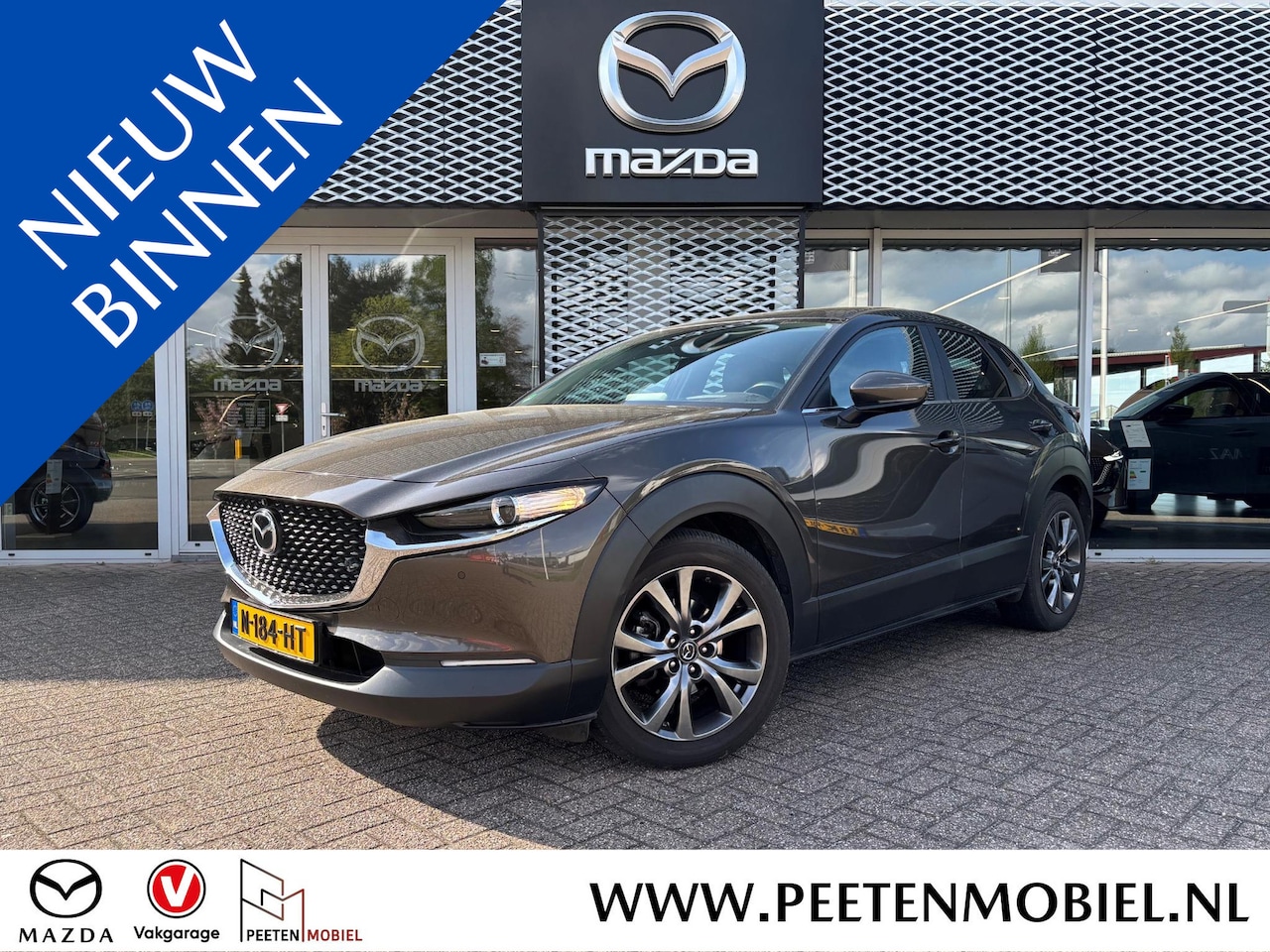 Mazda CX-30 - 2.0 SkyActiv-X Comfort Automaat | LEDER | AFNEEMBARE TREKHAAK | 360 CAMERA | DEALER ONDERH - AutoWereld.nl