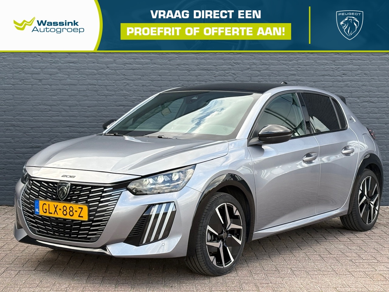 Peugeot 208 - 1.2 Hybrid 100 e-DCS6 GT I 1e Eigenaar | Apple Carplay | Navigatie | Lane Assist | Cruise - AutoWereld.nl