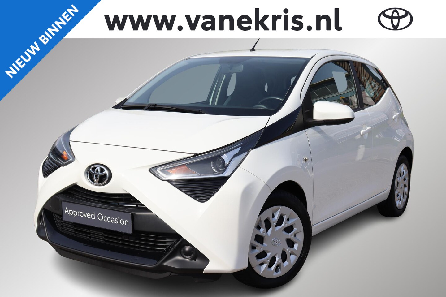 Toyota Aygo - 1.0 VVT-i x-play 1.0 VVT-i X-Play, Android Auto, Lage KM - AutoWereld.nl