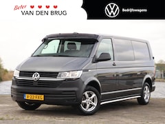 Volkswagen Transporter - 2.0 TDI 110PK L2 Dubbele cabine | Navigatie | Cruise control | Airco | Camera | Lm velgen