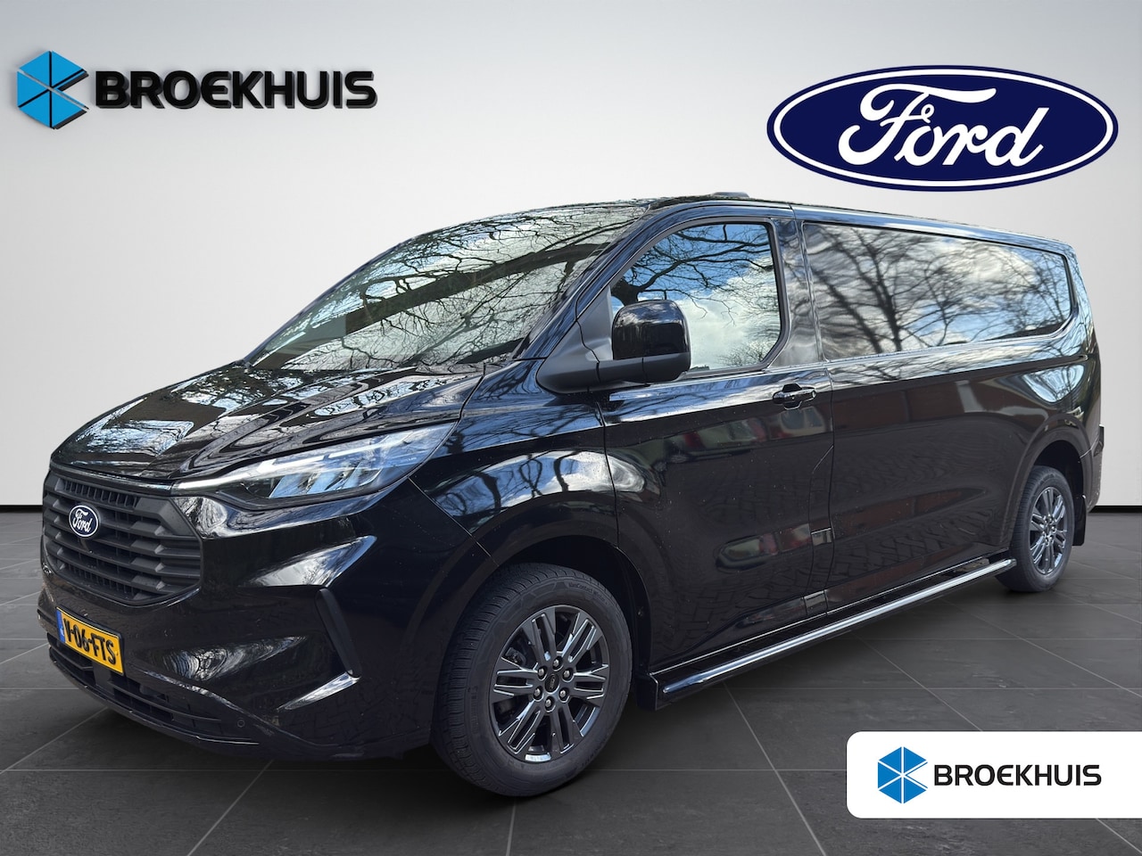 Ford Transit Custom - 320 2.0 TDCI L2H1 Limited 136pk | Betimmering | Stoel - stuur - voorruit verwarming | Adap - AutoWereld.nl