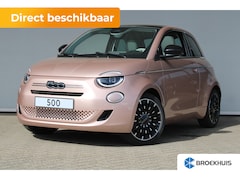 Fiat 500 - La Prima | Panoramadak | Lederen bekleding | JBL-audio | 17` lichtmetalen velgen |