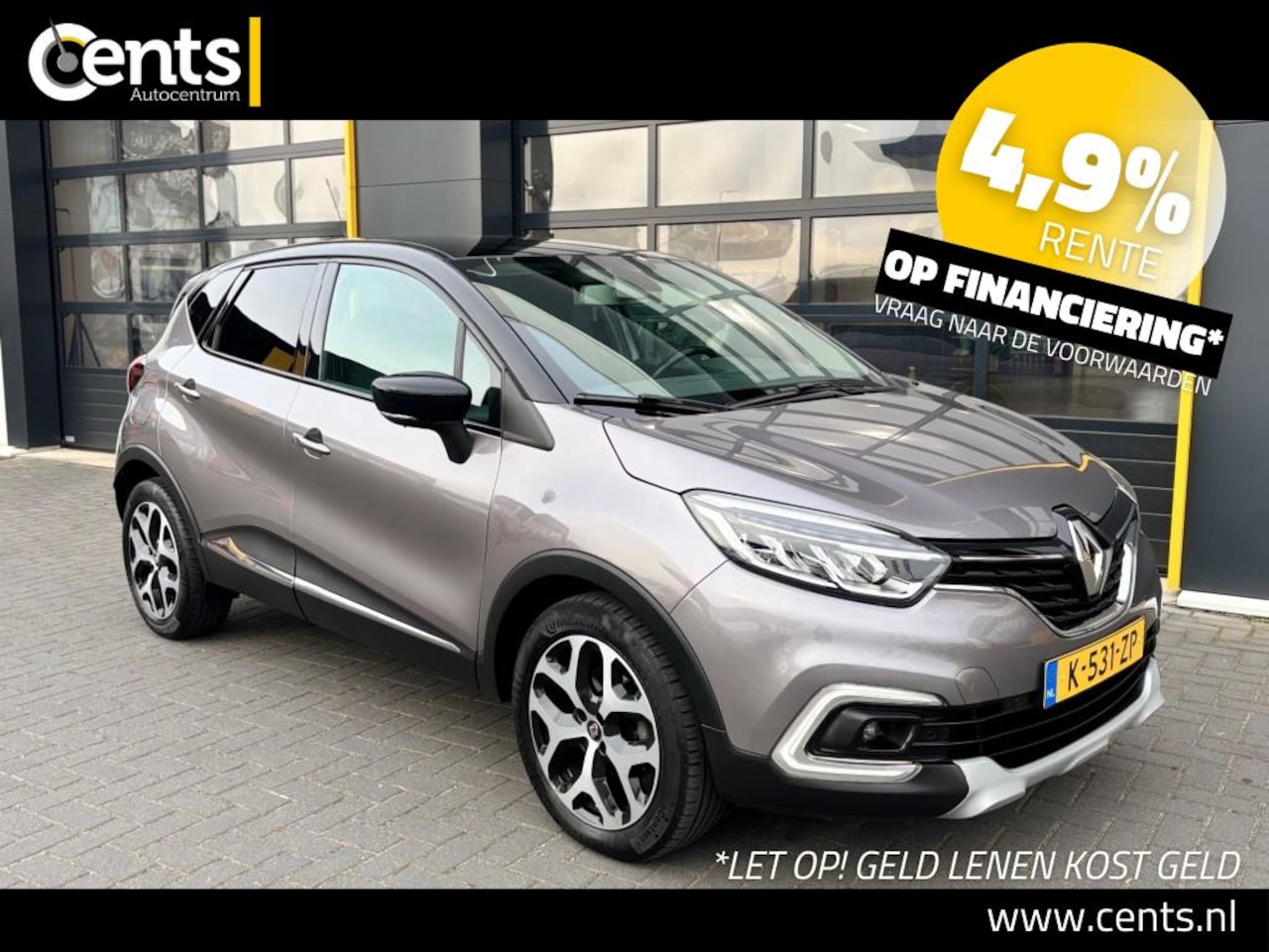 Renault Captur - 1.3 TCe 150 pk EDC Automaat Intens Camera Trekhaak - AutoWereld.nl