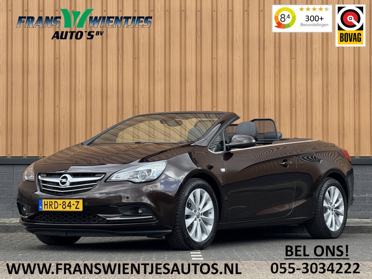 Opel Cascada - 1.6 Turbo Innovation | 170 PK! | Automaat | Stoelverwarming | Parkeersensoren | Navigatie - AutoWereld.nl