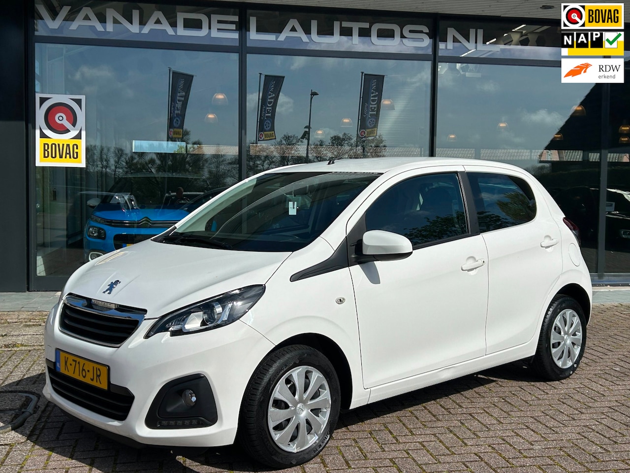 Peugeot 108 - 1.0 e-VTi Active 5Drs 24d-KM! NL-Auto NAP Airco Volledig Dealeronderhouden! - AutoWereld.nl