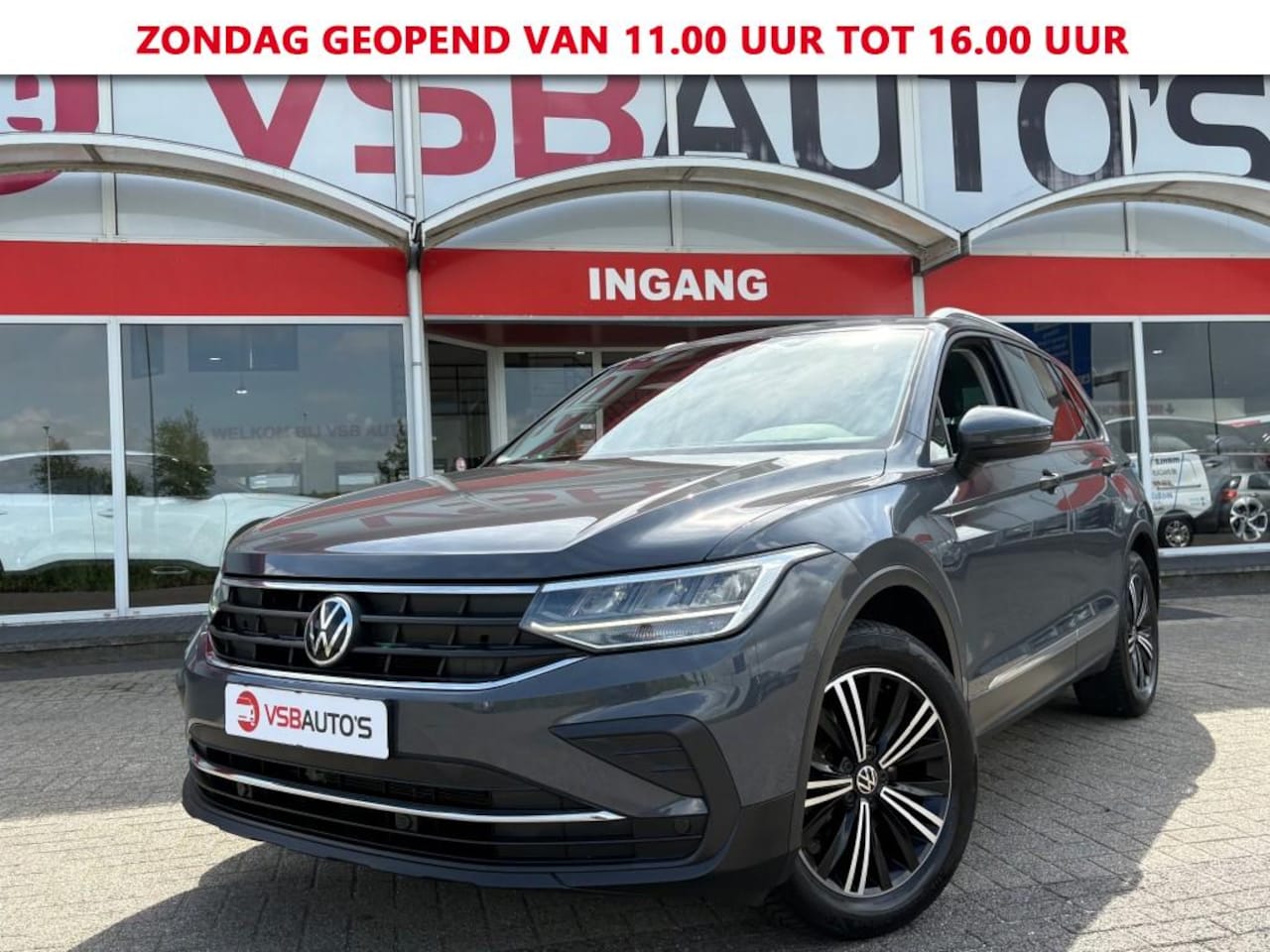 Volkswagen Tiguan - 1.5 TSI ACT. FACELIFT LED NAVI CARPLAY AIRCO LMV PDC ESP - AutoWereld.nl