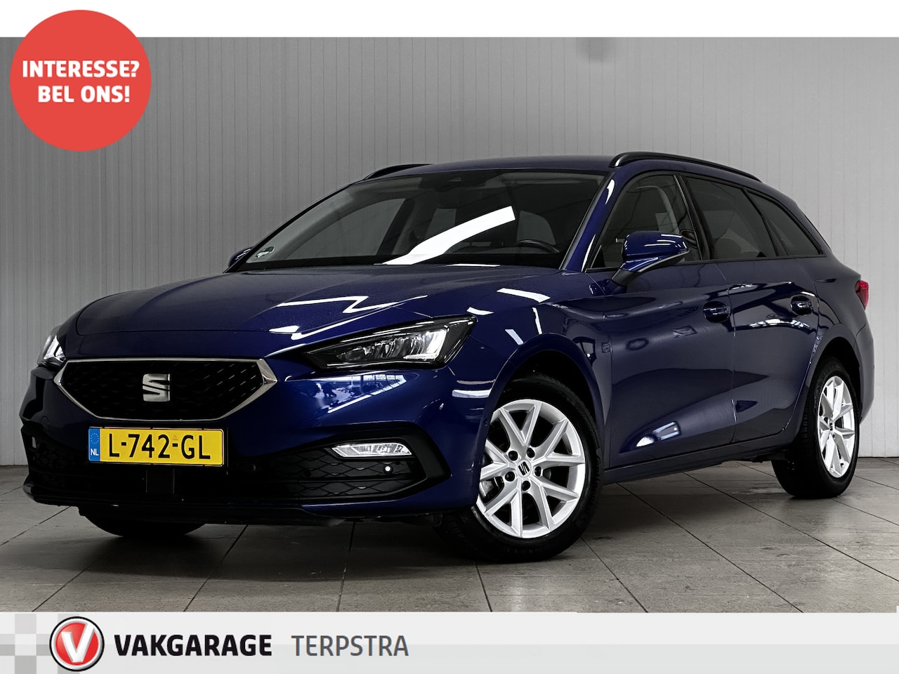 SEAT Leon Sportstourer - 1.5 TSI Style Business Intense/ Virtual-Dashb./ 16'' LMV/ LED Koplampen/ Keyless-GO/ Adapt - AutoWereld.nl