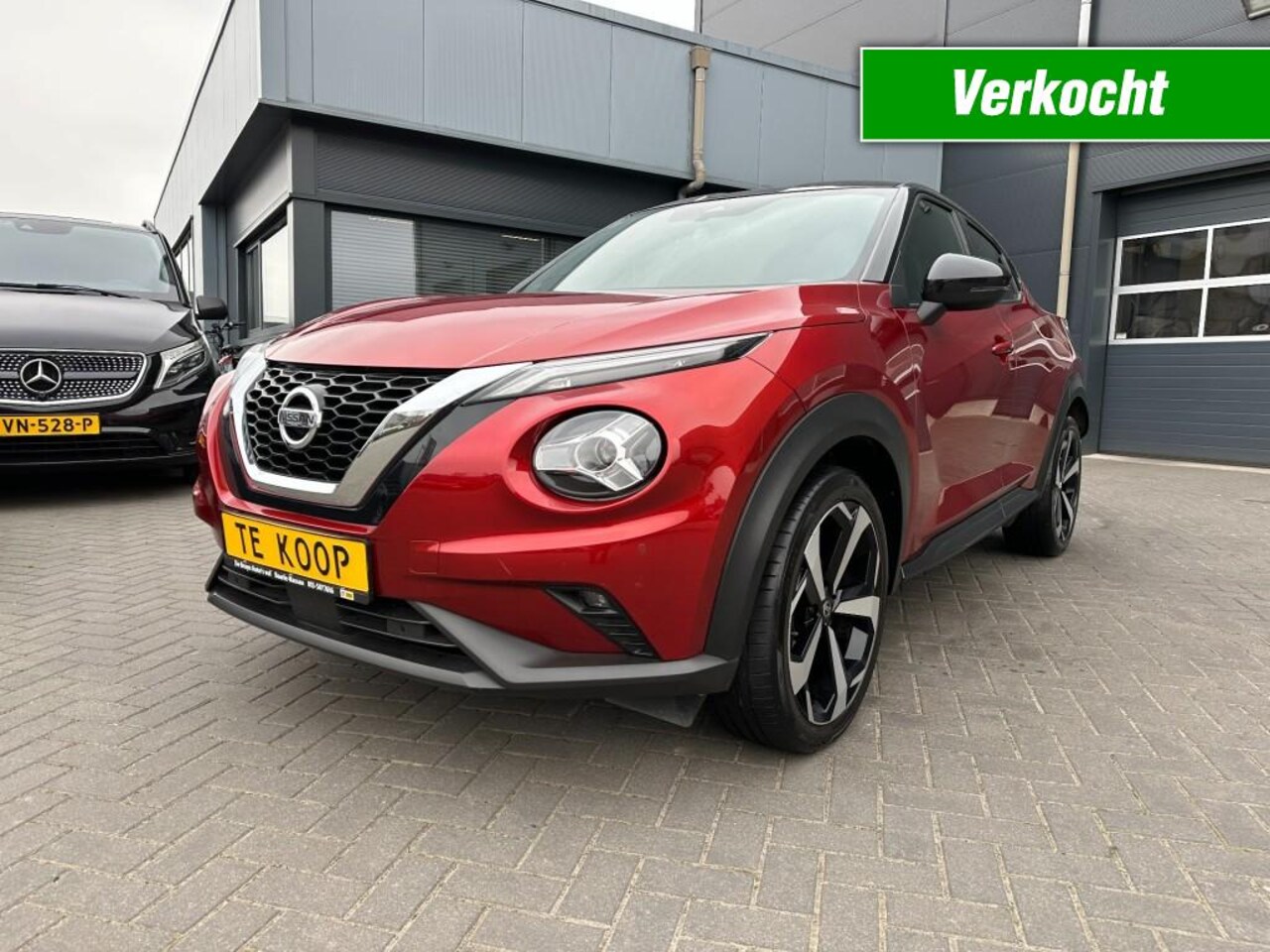 Nissan Juke - 1.0 Dig-T N-Connecta Aut. Navi Camera stoelverwarming - AutoWereld.nl