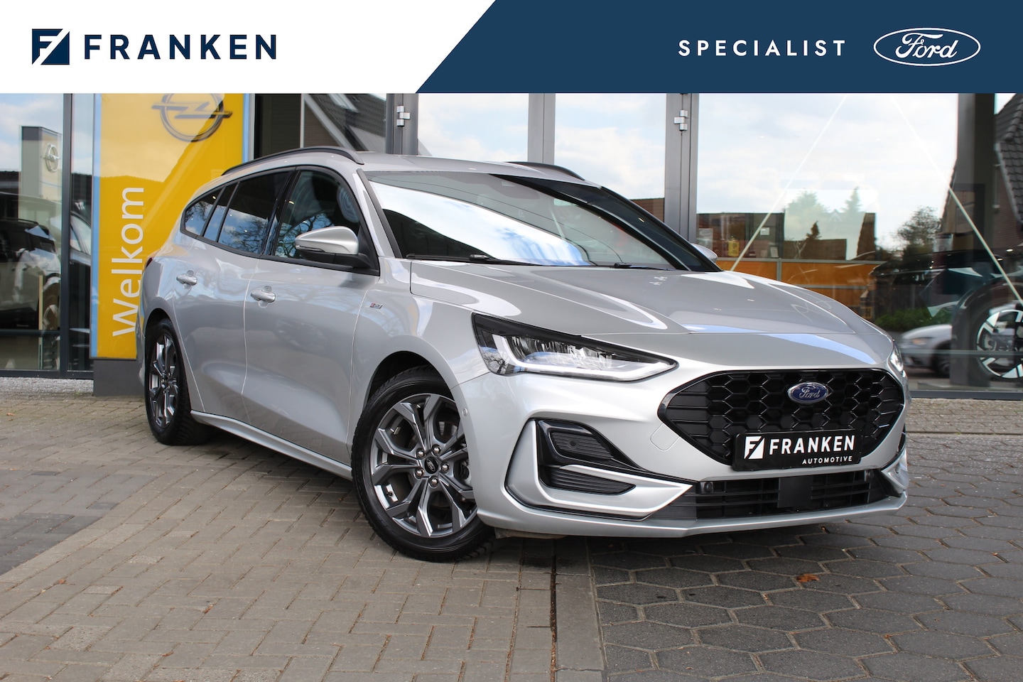 Ford Focus Wagon - 1.0 EcoBoost Hybrid ST Line X | BLIS | Head-Up | Trekhaak | Adaptieve cruise - AutoWereld.nl