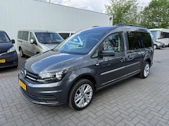 Volkswagen Caddy Maxi - 1.4 TSI 125pk Rolstoelauto 5+1 - Bodemverlaging - Luxe uitvoering - 1e Eigenaar - Volledig
