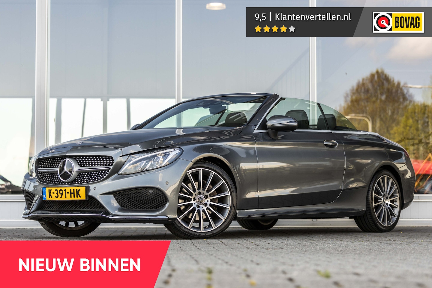 Mercedes-Benz C-klasse Cabrio - 200 Premium Plus | Burmester | - AutoWereld.nl