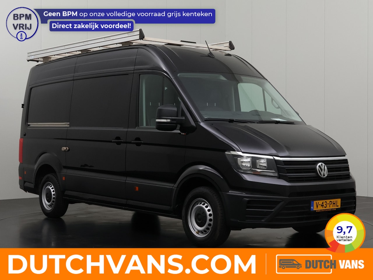 Volkswagen Crafter - 2.0TDI 177PK DSG Automaat L3H3 Imperiaal | Navigatie | Camera | 3-Zits | Airco | Cruise - AutoWereld.nl