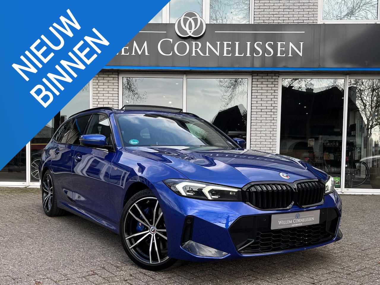 BMW 3-serie Touring - 320e M-Sport Pro Pano Trekhaak Leder Elc Stoelen - AutoWereld.nl