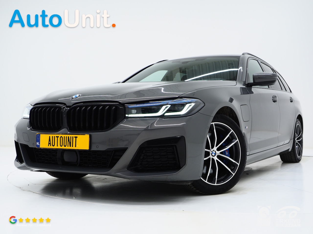 BMW 5-serie Touring - 530e M Sport Shadow Line | LaserLED | Trekhaak | Harman/Kardon | 360 | HUD | Sfeerlicht | - AutoWereld.nl