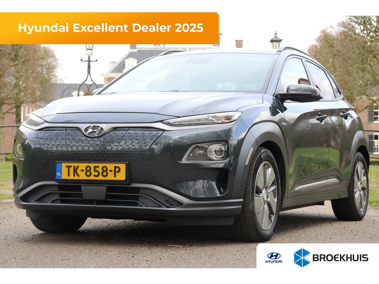 Hyundai Kona Electric - EV Premium 64 kWh | NL-AUTO! | SOH 96,3% | LEDER | TREKHAAK | CAMERA | ADAPTIVE CRUISE | D - AutoWereld.nl