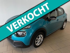 Citroën C3 - 1.2 PureTech Live AIRCO SCHERM ELELK RAMEN CENT VERG MULTI STUUR 5DRS LAGE KM STAND ZEER N