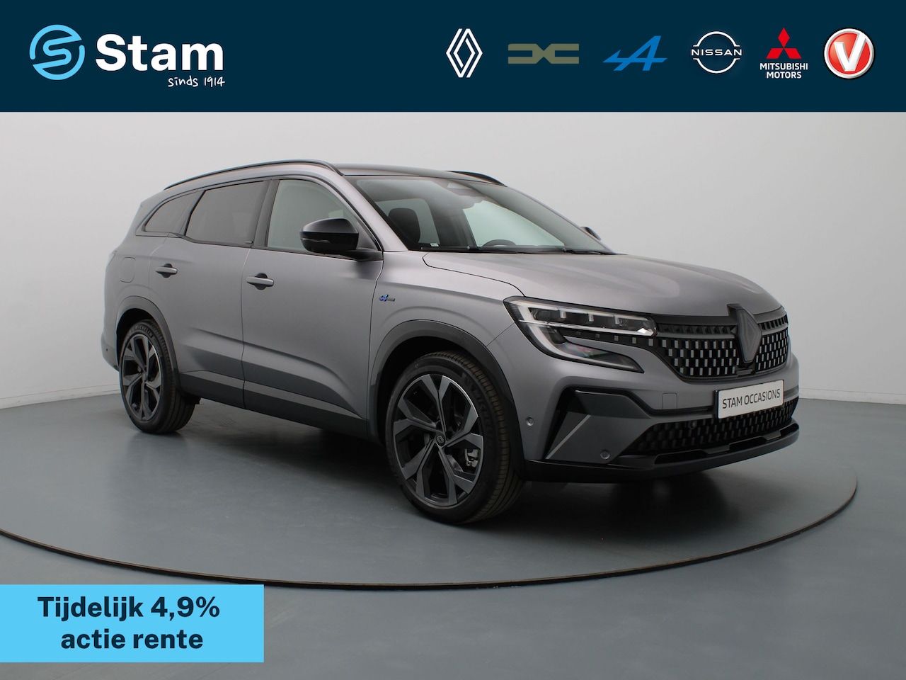 Renault Espace - E-Tech Hybrid 200pk esprit Alpine 7p. 360° Camera | Harman Kardon | Head-Up | Adapt. Cruis - AutoWereld.nl