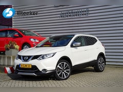 Nissan Qashqai - 1.2 Tekna Aut. Leer Cruise Pano Navi Parkassist NL-auto