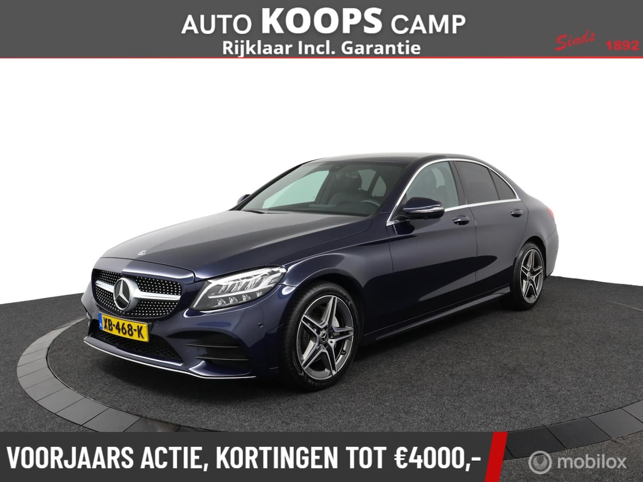 Mercedes-Benz C-klasse - 180 Business Solution AMG-Line 157 PK | Facelift model | Automaat | Digitale tellers | 360 - AutoWereld.nl