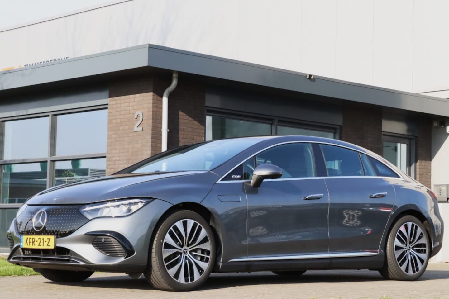 Mercedes-Benz EQE - 300 Business Ed. Lim 90kWh 641km WLTP Trekhaak Leder - AutoWereld.nl