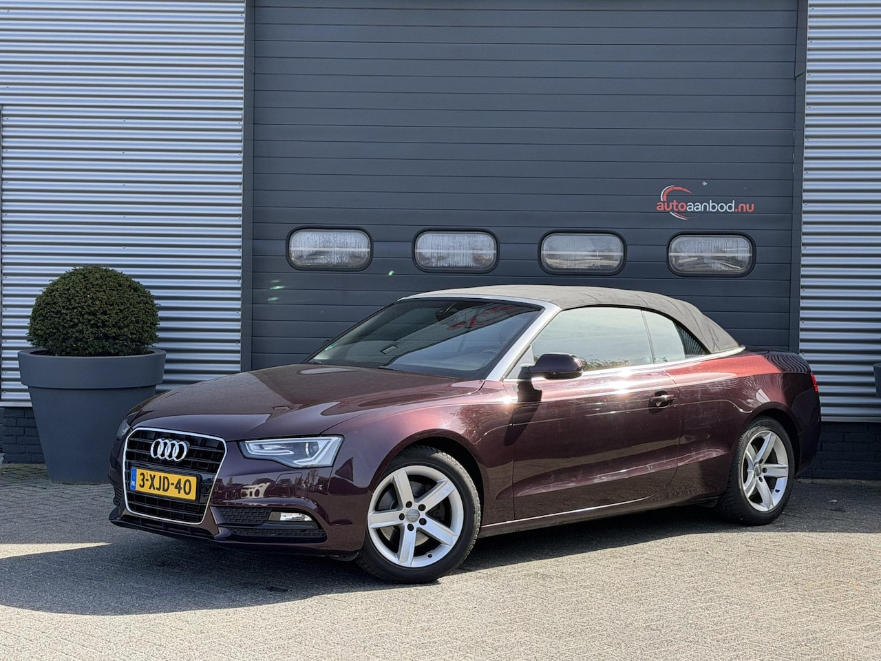 Audi A5 Cabriolet - 1.8 TFSI Pro Line | Navigatie | Nek/Stoelverwarming | Lederen Bekleding | Lichtmetalen Vel - AutoWereld.nl