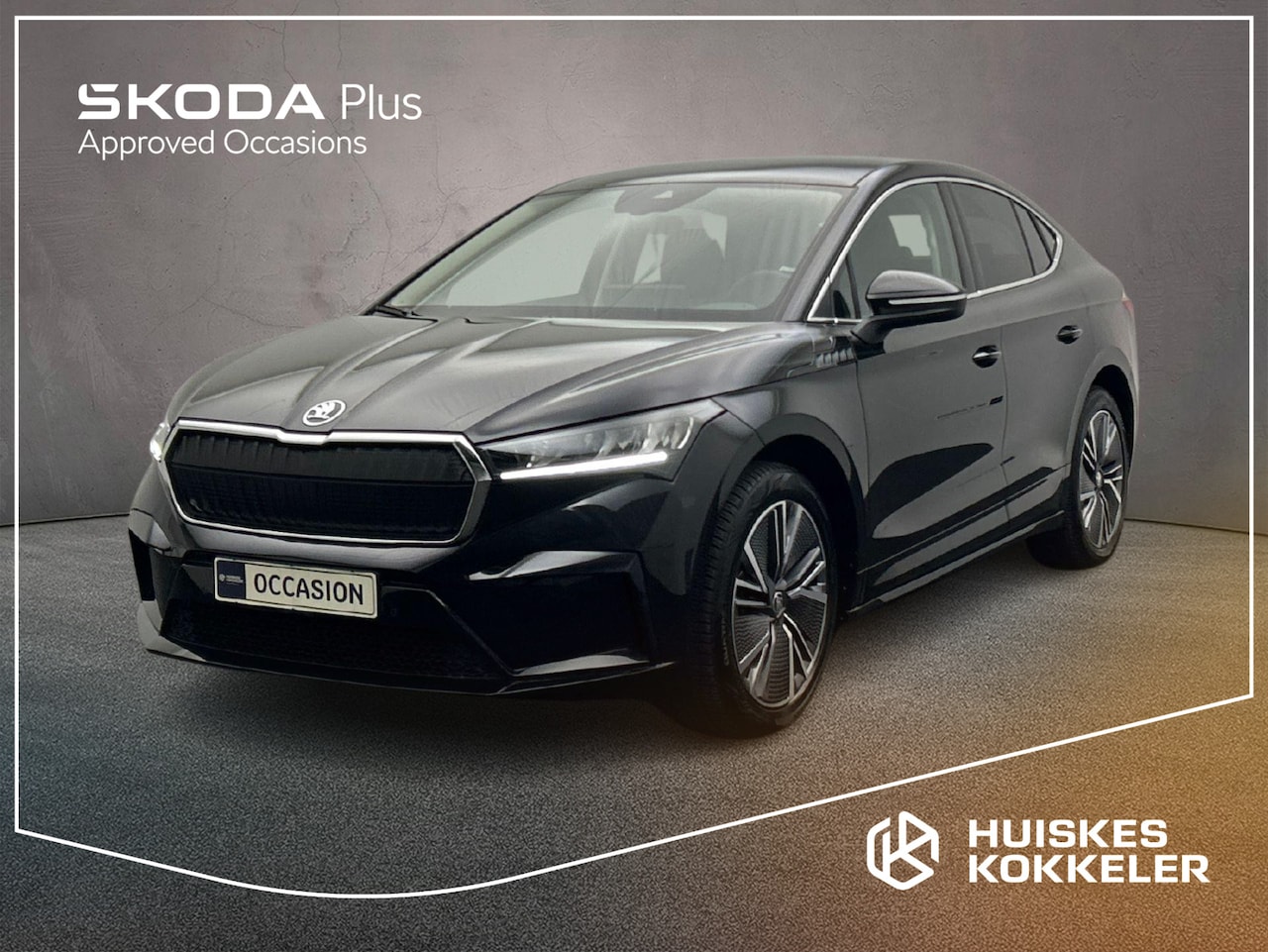 Skoda Enyaq Coupé iV - 60 Business Edition Plus 180pk Automaat Panoramadak, Adaptive cruise control, Navigatie, A - AutoWereld.nl
