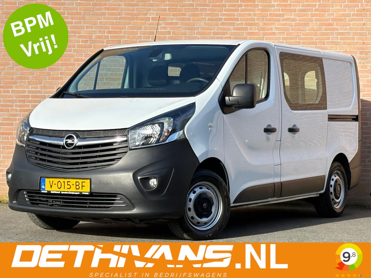 Opel Vivaro - 1.6CDTI 122PK / 2x Schuifdeur / Navigatie / Euro6 - AutoWereld.nl