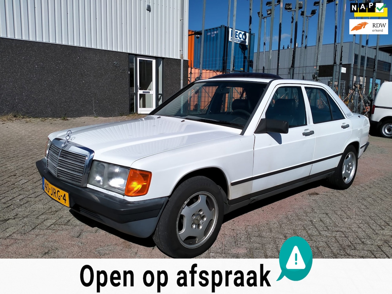 Mercedes-Benz 190-serie - 2.0 E AUTOMAAT LPG LEER 1986 - AutoWereld.nl