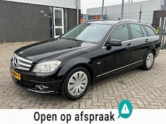 Mercedes-Benz C-klasse Estate - 180 K Avantgarde 2009 Zwart